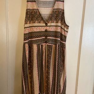 Long boho shirt